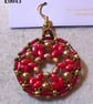 1920s-style bead earrings (customisable) - Image 1