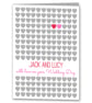 Modern Wedding Card, Personalised Wedding Congratulations - Image 1