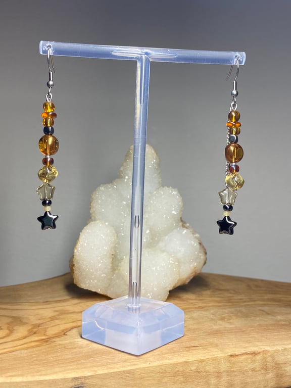 Ellen - Whimsygoth Star Earrings 