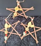 Ceramic Autumn Colours Twig Star - Image 3