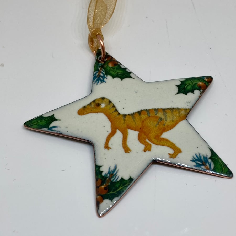 Velociraptor Christmas Decoration