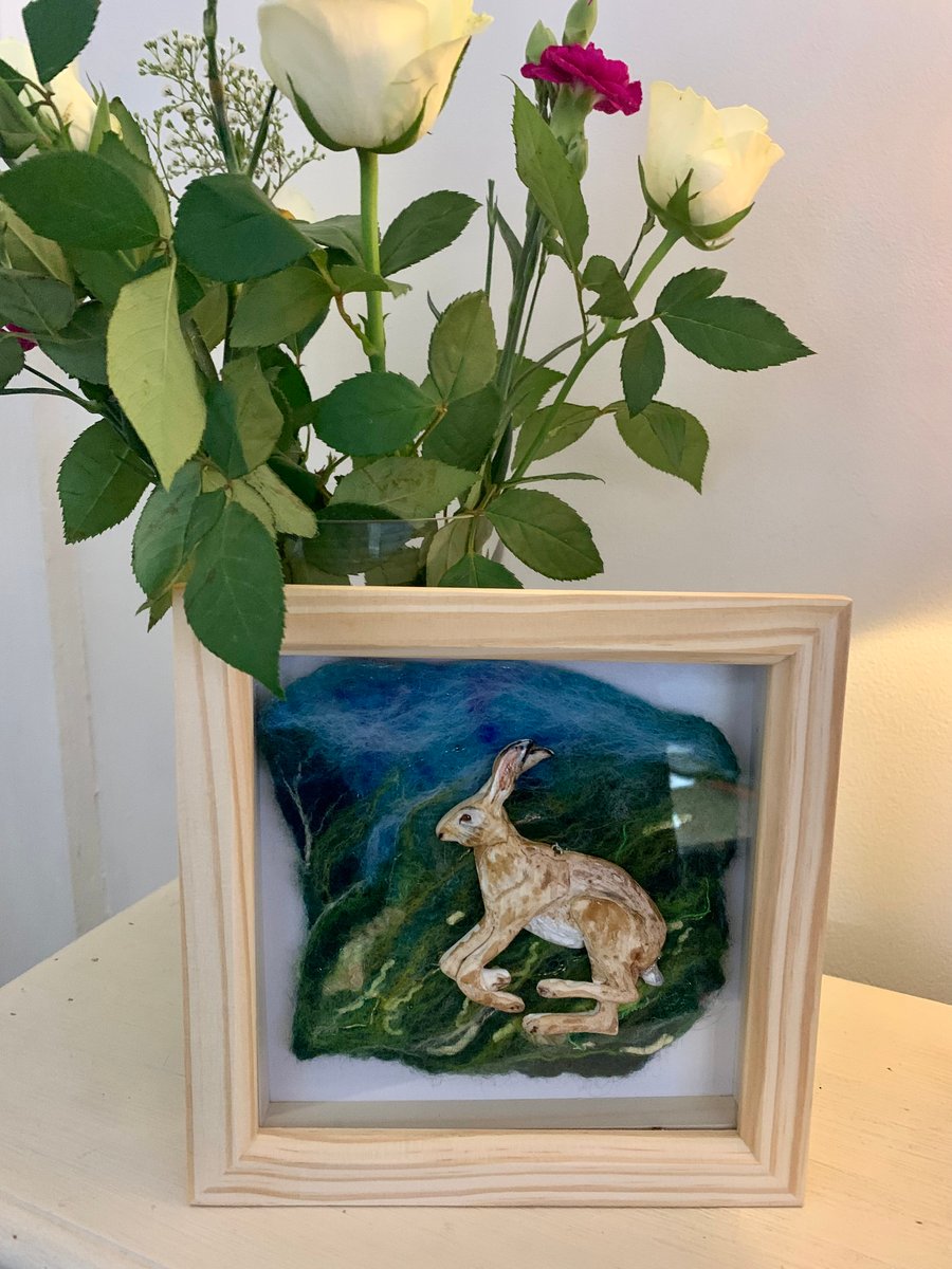 Perfectly Imperfect Running Hare 