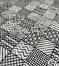 Blackwork Cross Stitch Chart: Geometric Embroidery Design (PDF Download) - Image 6