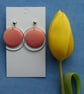  Circle Hoop Gradient Drop Earrings - Image 5