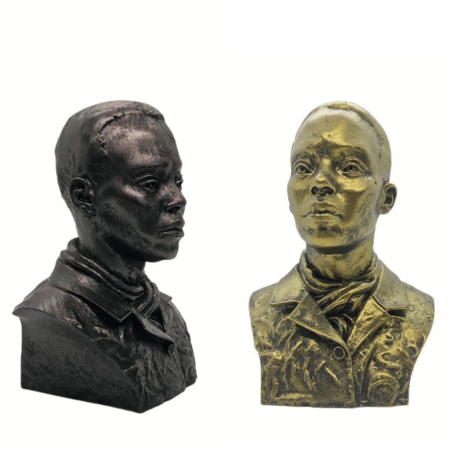 Paul Bogle Bust,Jamaican hero statue,3d printed historical figurine,hand painted