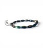 A beautiful handmade adult size bracelet.