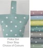 Door Stop Pink Polka Dot Dots Doorstop Filled 1Kg - Image 4