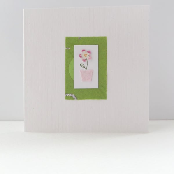 Small Square Simple Card, Any Occasion