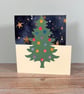 Christmas Cards - Christmas Tree -  single cards or packs of 6 - Image 2