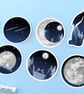 Moon Gazing Hare Die Cut Sticker Pack - Image 4