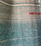 Mulgrave Handwoven Herringbone Lambswool Scarf- Buff - Image 6