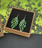Whimsical Seaweed Earrings - Image 3