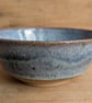 Pale blue wavy textured nibble bowl - Image 1