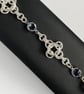 Crystal Sterling Silver Chainmaille Bracelet  - Image 6