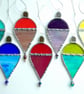 Stained Glass Christmas Decoration - Bauble