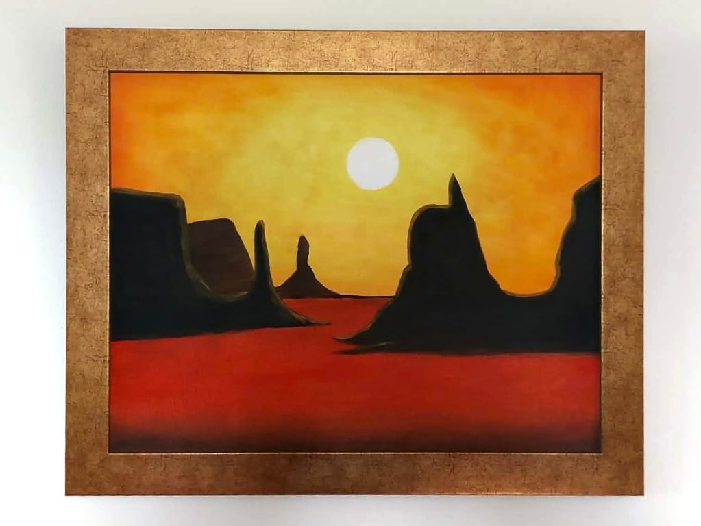 Monument Valley Original Painting