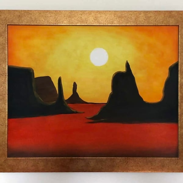 Monument Valley Original Painting