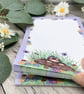 Notepad - A6 Recycled Paper Notepad - Mole In A Hole - Image 3