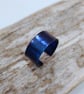 Titanium Coloured Open Ring UK U - V Size (RGTTOPPP1) - UK Free Post - Image 5