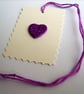 Glitter Heart Gift Tags ( Pack of Five ) - Image 2