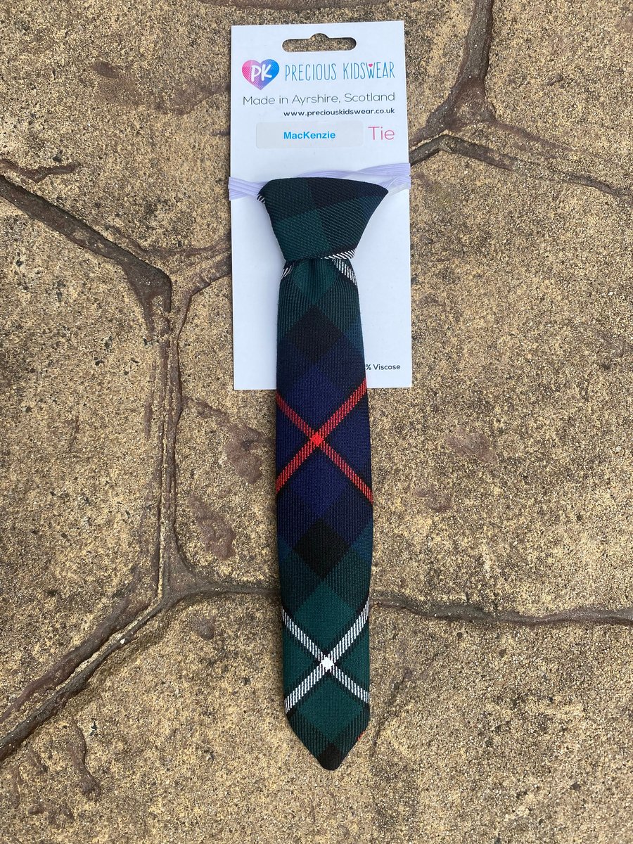 MacKenzie Tartan Tie, Toddler, Kids