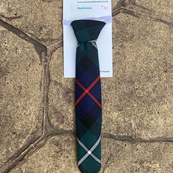 MacKenzie Tartan Tie, Toddler, Kids