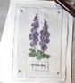 Hand Ribbon embroidered  keepsake blank greetings card - Image 1