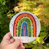 Ceramic Rainbow Coaster