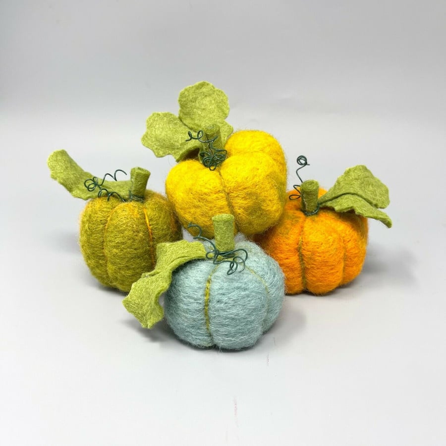 The Crafty Kit Company 'Woolly Pumpkins' Needle Felting Kit