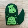 Dinosaur finger puppets