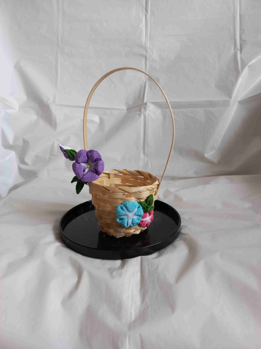 Japanese bamboo basket