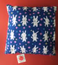Happy Bunnies  Fun design Cushion with pad by Jo Brown Happy Tomato  - Image 4