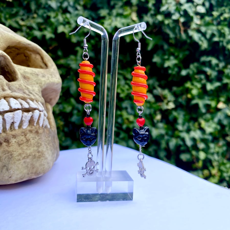 Ruby Gloom Inspired Earrings 