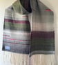 Fylingdales Hand Woven Herringbone Lambswool Scarf