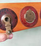 Vintage Tape Measure Key and Letter Rack 12 - Image 2