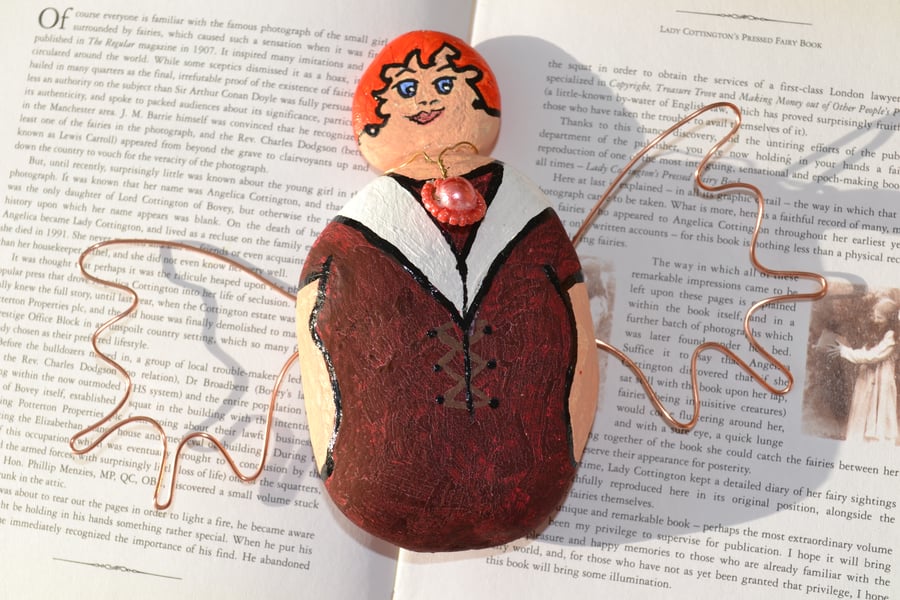 Pebble Fairy Paper Weight - Maggie