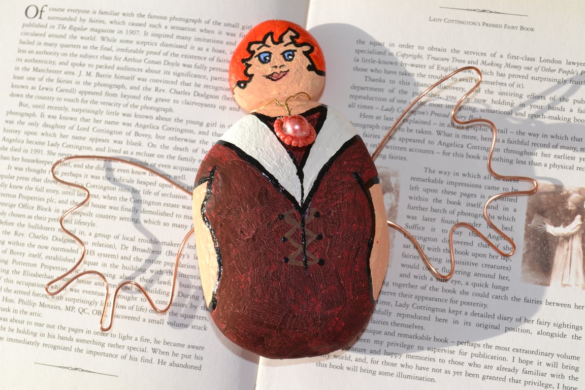 Pebble Fairy Paper Weight - Maggie