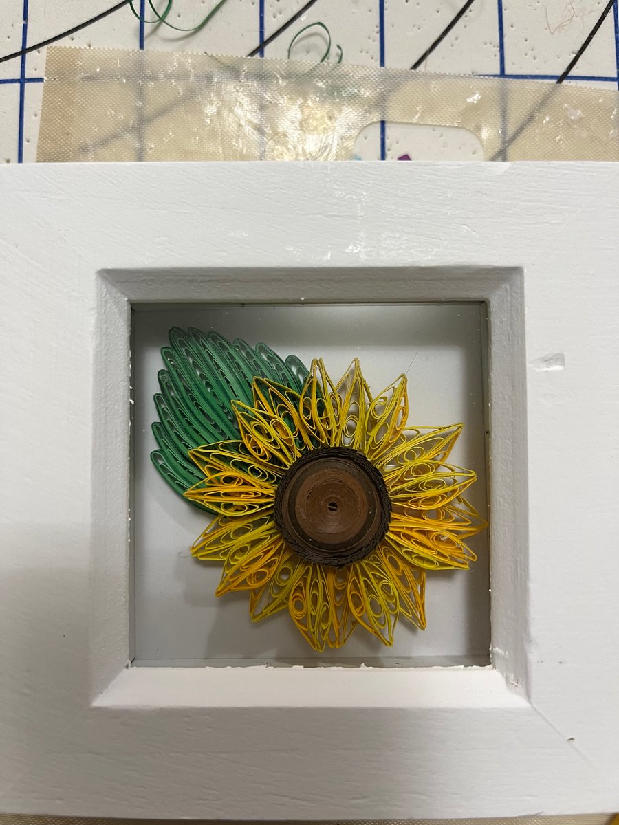 Small Quilled Sunflower