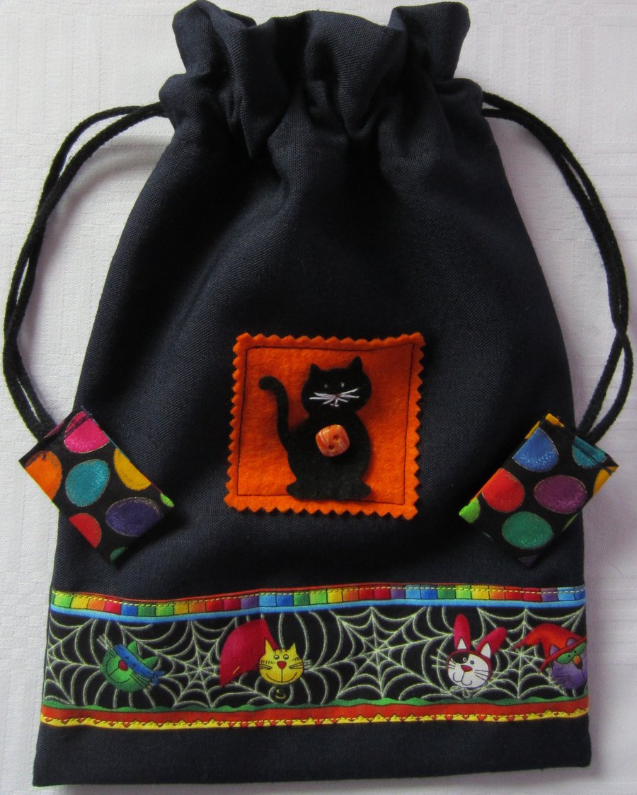 SALE Halloween Trick or Treat Bag