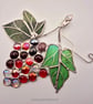 Unique Handmade 3D-Stained Glass Grapevine Suncatcher (B) - Image 3
