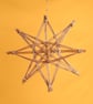 Handwoven Willow Star, Nordic Scandinavian Wall Decoration (40cm)