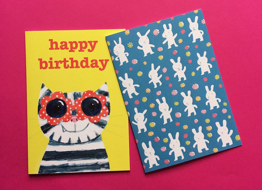 Pack of 2 Cards by Jo Brown