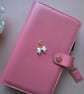 Planner Charm Pink Coquette Bow Clip On Dangle Charm
