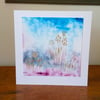 Greeting Card with Original Watercolour Painting