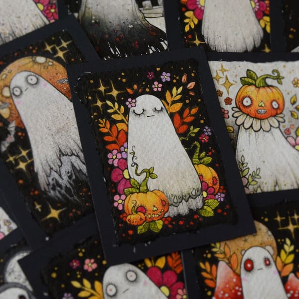 ghostober ghost - day 11 - pumpkin carver