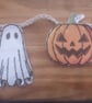 DIY paper Halloween room Decor 