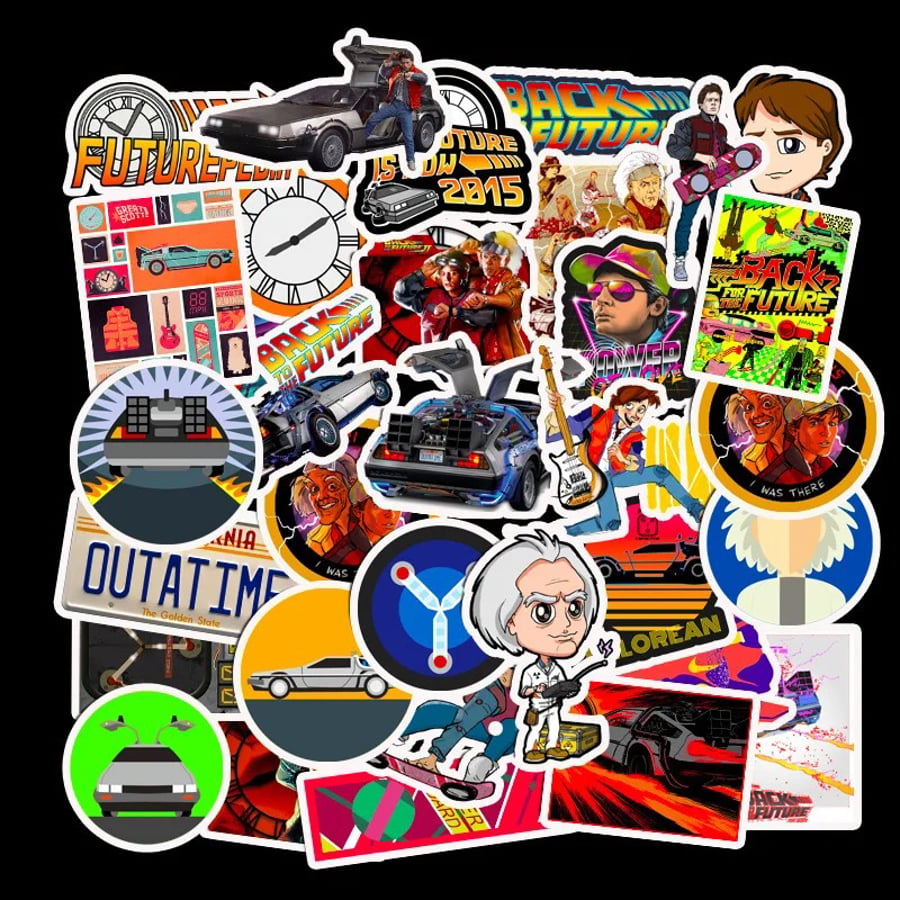 Back to the future Stickers