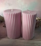 Handmade Kerasoy Wax Pillar Candles