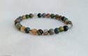 Semi precious gemstone bead bracelets