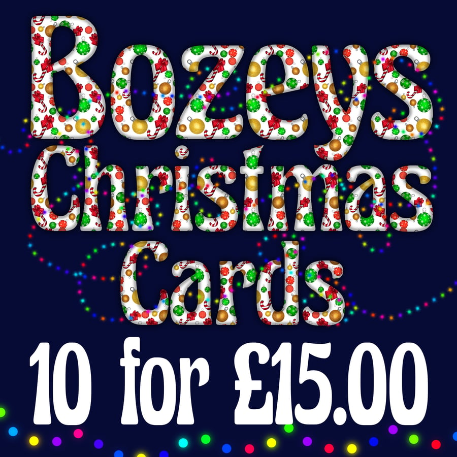 Christmas Offer - choose any 10 Christmas cards